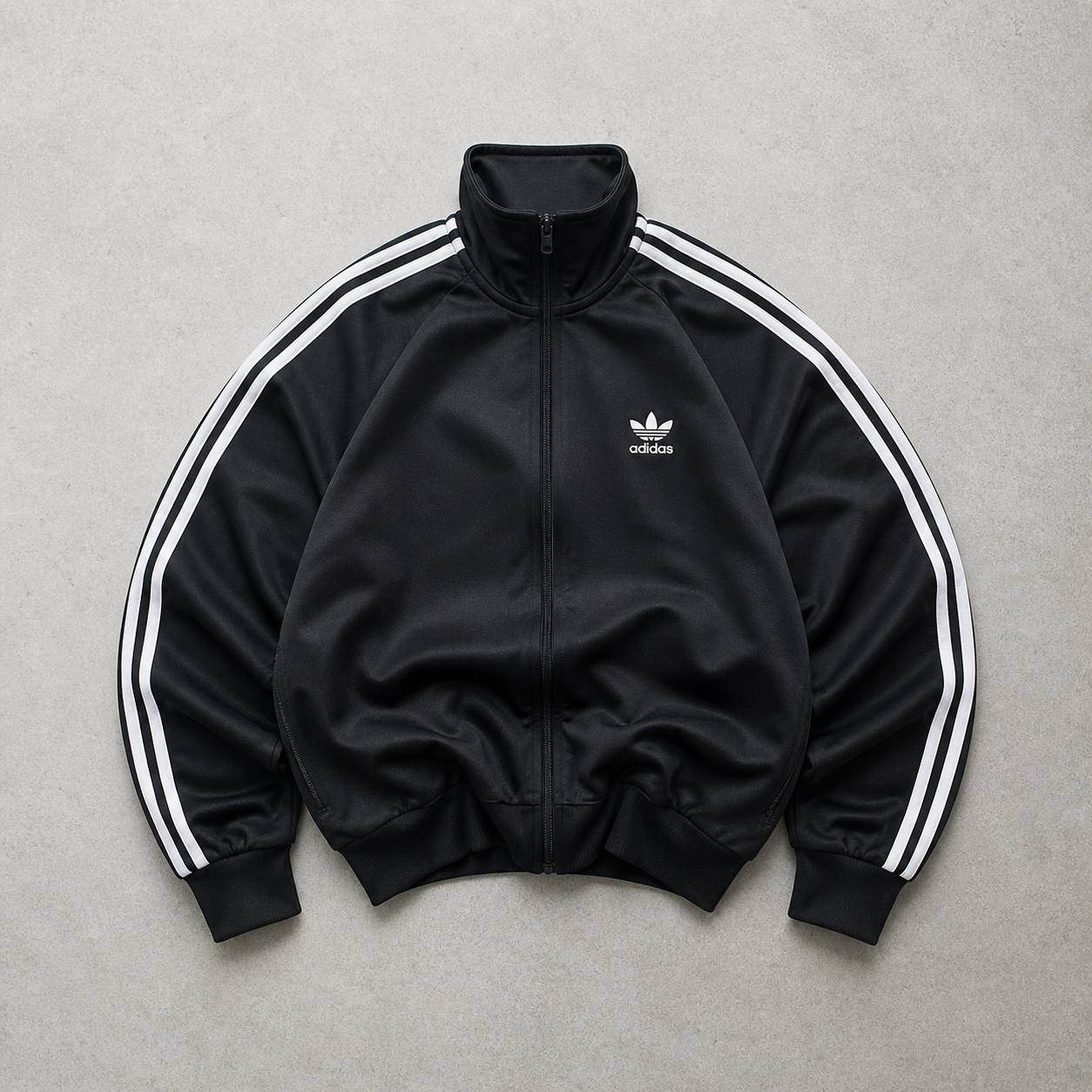 Adidas Jacket Schwarz Rare (M) Stitched Logo