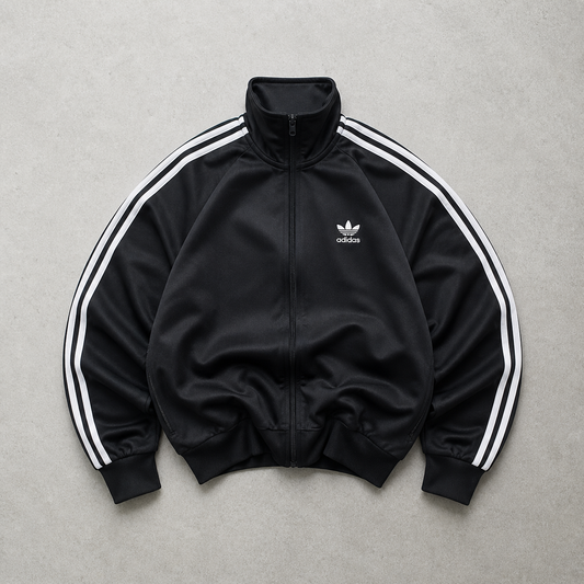 Adidas Jacket Schwarz Rare (M) Stitched Logo
