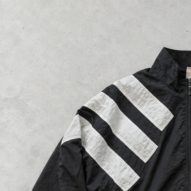 90s Adidas Jacket Black Limited (M) Stitched Logo