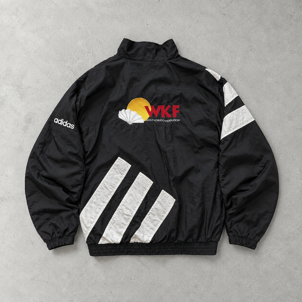 90s Adidas Jacket Black Limited (M) Stitched Logo