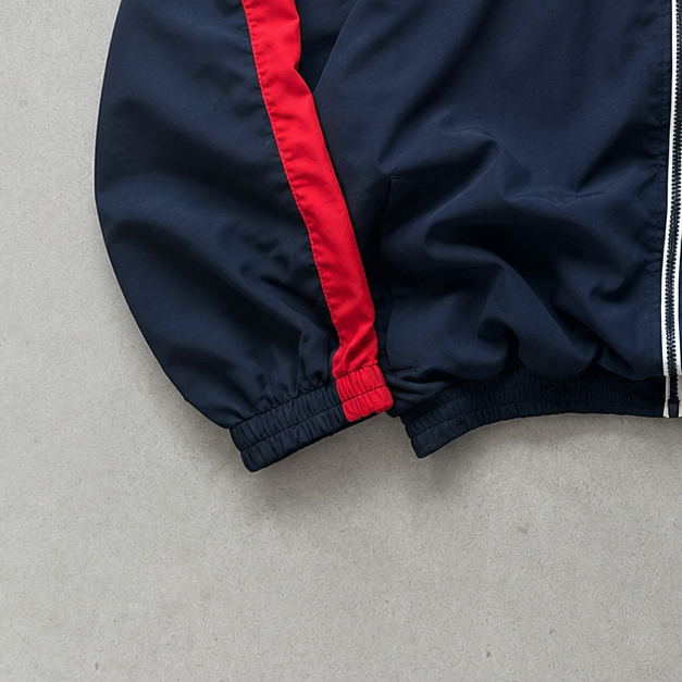 Reebok Classic Jacket Red / Navy Rare Stitched Logo (M)