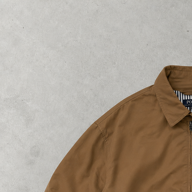 Ralph Lauren Harrington Jacket Braun Rare (S)