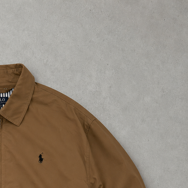 Ralph Lauren Harrington Jacket Braun Rare (S)