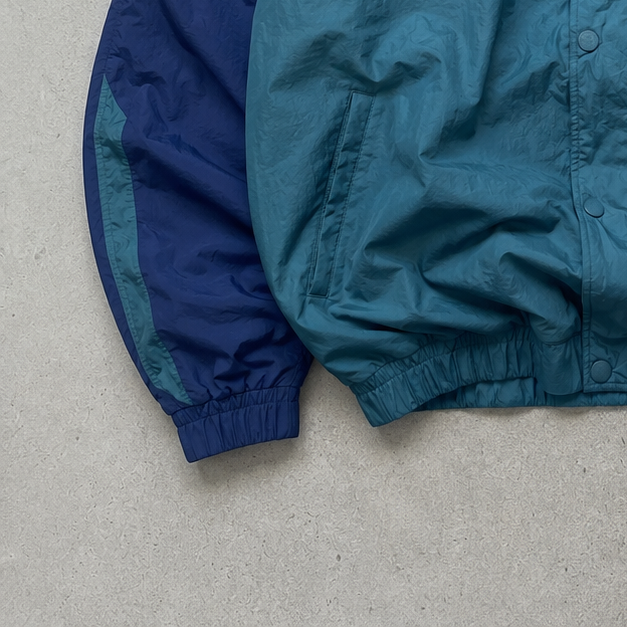 Nike Windbreaker Blue, Dunkelgrün Limited (Size L)