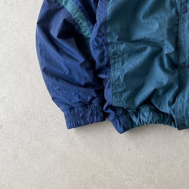 Nike Windbreaker Blue, Dunkelgrün Limited (Size L)