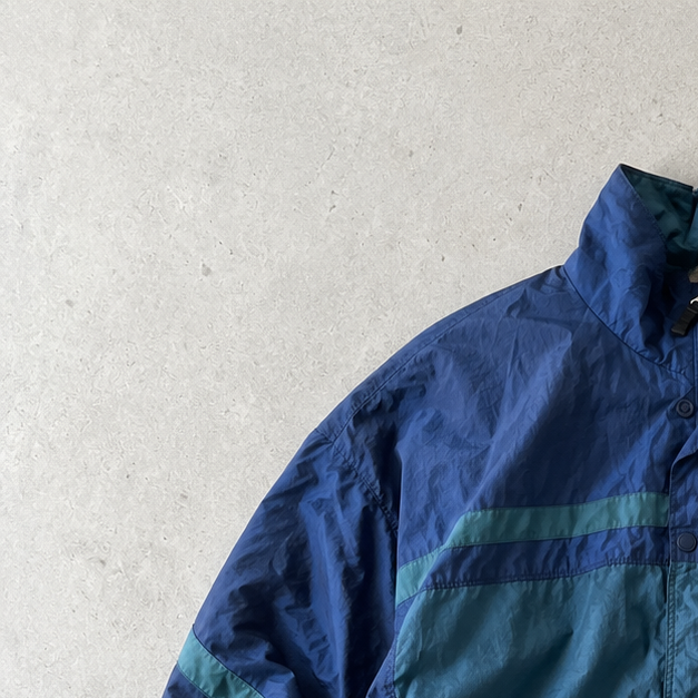 Nike Windbreaker Blue, Dunkelgrün Limited (Size L)