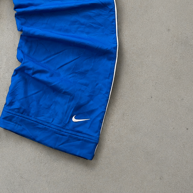 90s Y2K Nike Jeans Blau, Weiß Limited Stitched Logo (M)