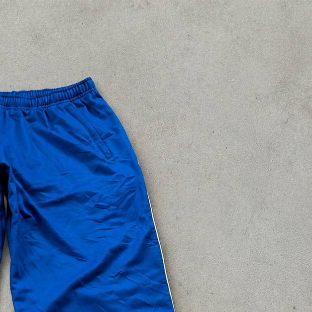 90s Y2K Nike Jeans Blau, Weiß Limited Stitched Logo (M)