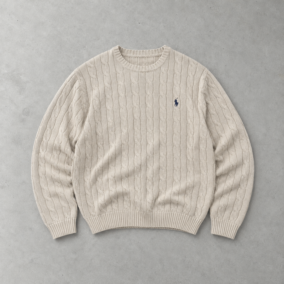 Ralph Lauren Sweater Grau Rare (XL)
