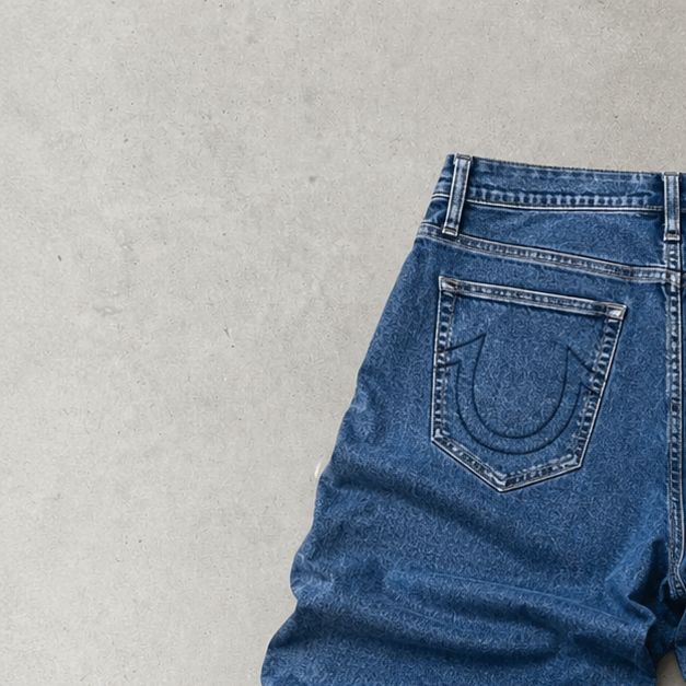 True Religion Jeans Blau, Marineblau Rare (M)