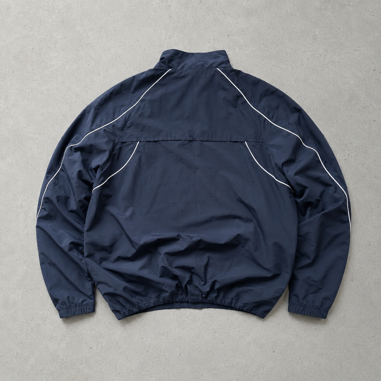 Y2K Nike Jacket Marineblau, Blue Rare (Size L)