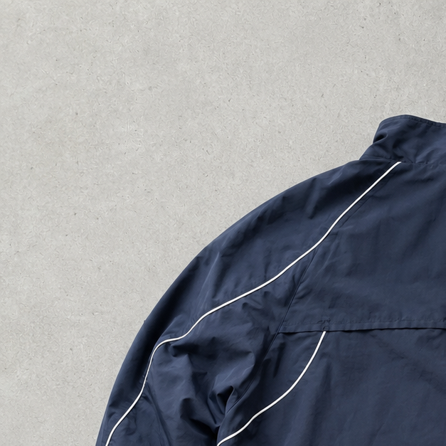 Y2K Nike Jacket Marineblau, Blue Rare (Size L)