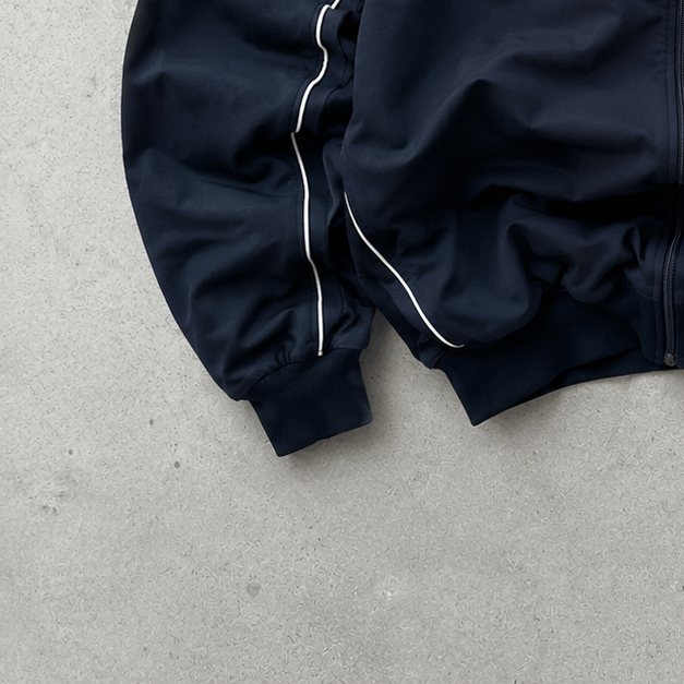 Y2K Nike Jacket Marineblau, Blue Rare (Size L)