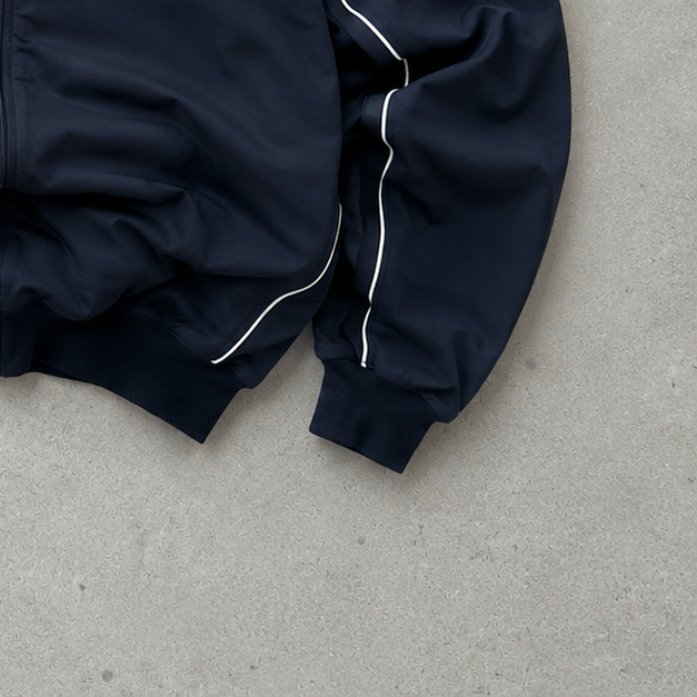 Y2K Nike Jacket Marineblau, Blue Rare (Size L)