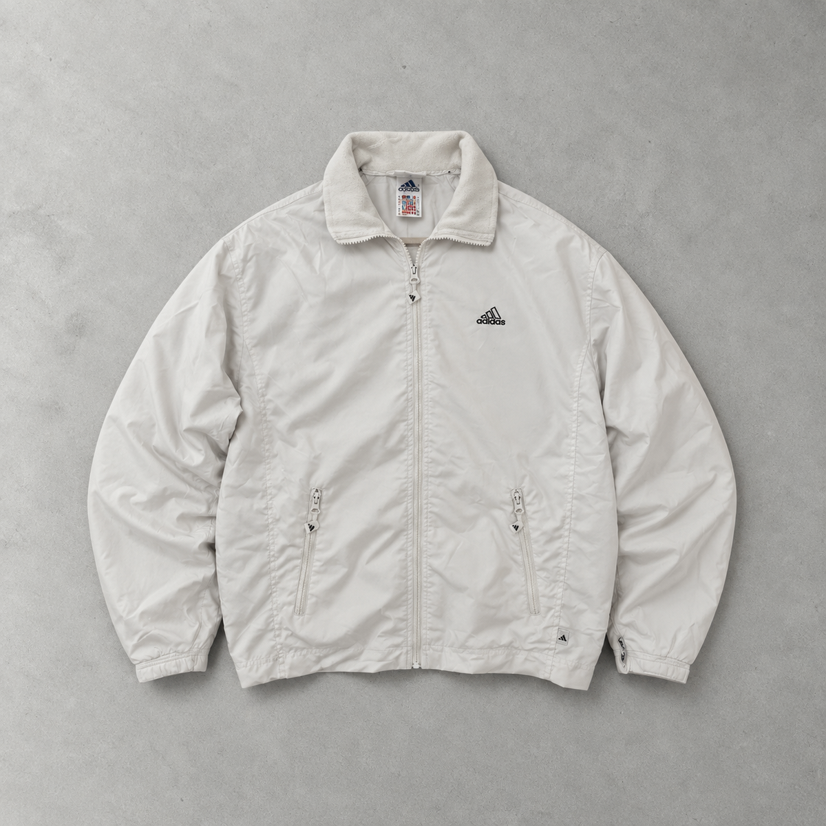 adidas Track Jacket Weiß Rare (S)