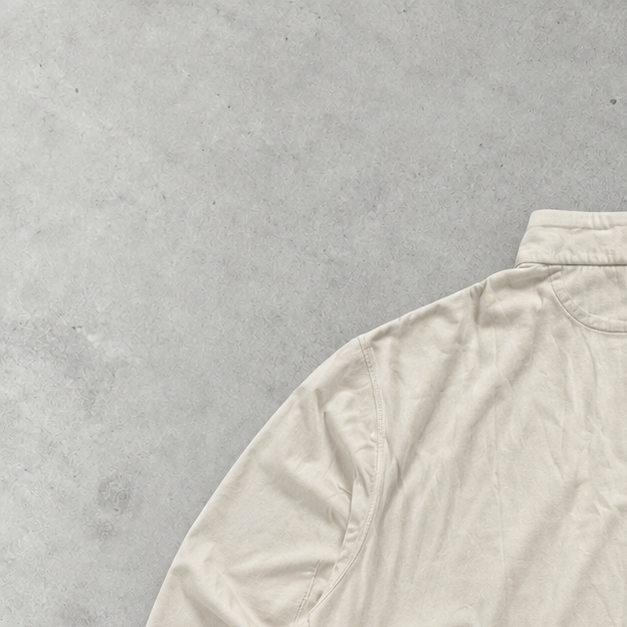 Ralph Lauren Half-Zip Sweater Creme Rare (XL)