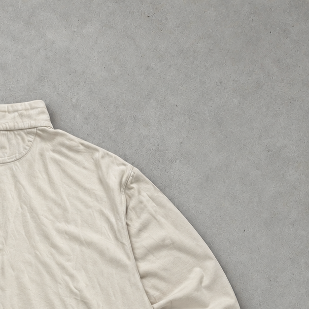 Ralph Lauren Half-Zip Sweater Creme Rare (XL)