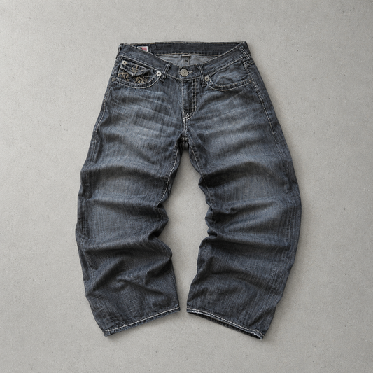 Y2K True Religion Jeans Grau Limited (M)
