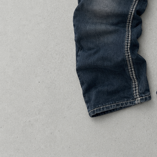 Vintage True Religion Jeans Marineblau Rare (XS)