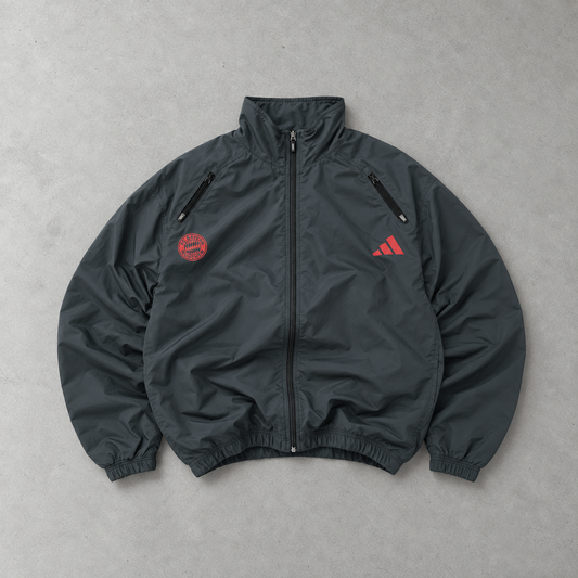 Bayern Adidas Track Jacket Gray Limited (L)