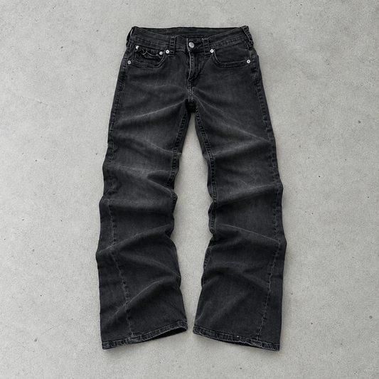Y2K True Religion Jeans Black Rare (W30 | DE 46)