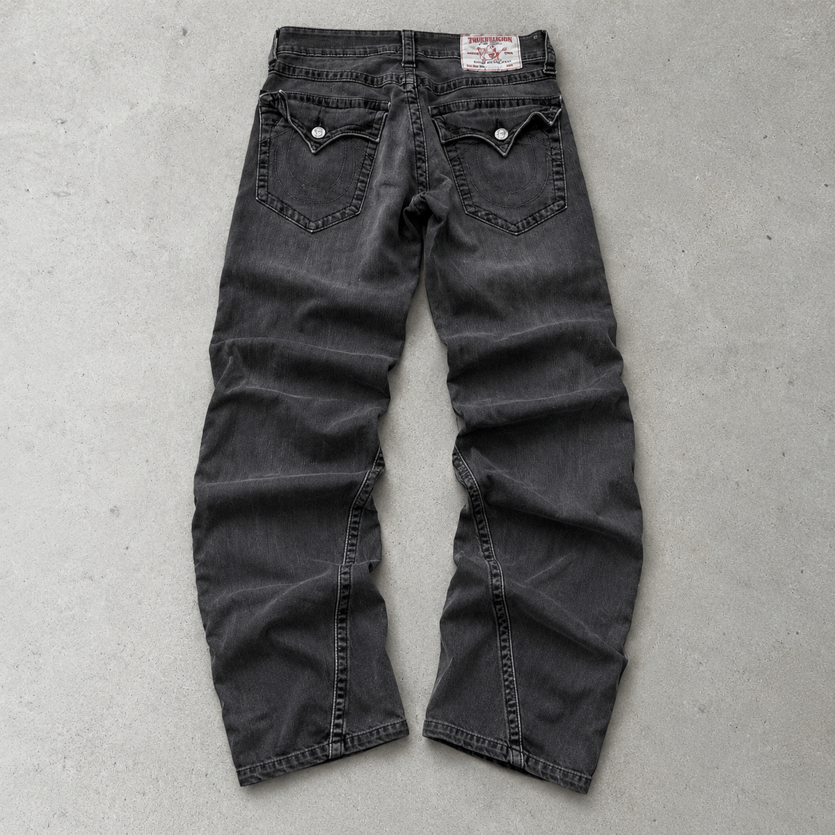 Y2K True Religion Jeans Black Rare (W30 | DE 46)