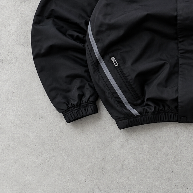 Veste de survêtement Adidas Y2K noire édition limitée (S)