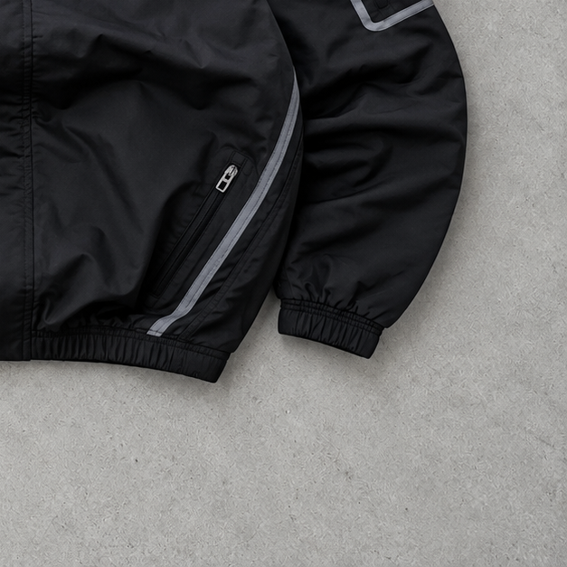 Veste de survêtement Adidas Y2K noire édition limitée (S)