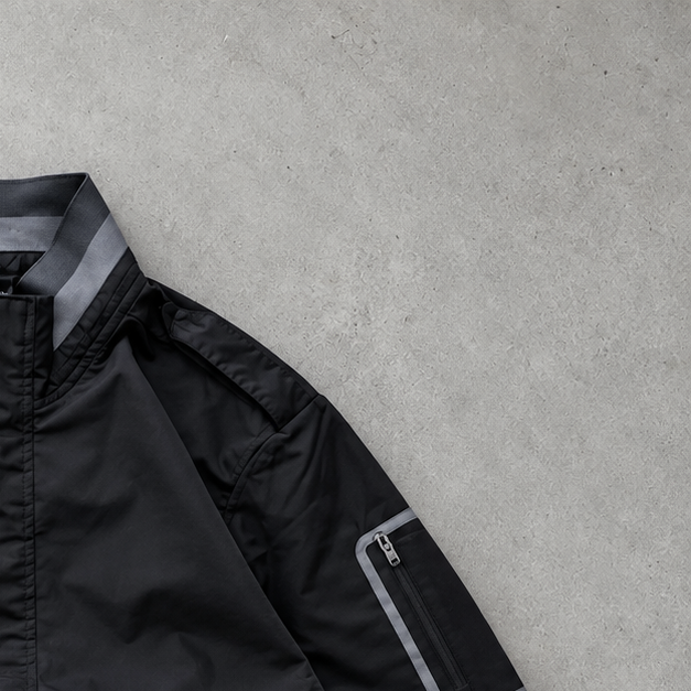 Veste de survêtement Adidas Y2K noire édition limitée (S)