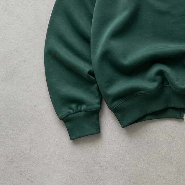 Adidas Track Jacket Dunkelgrün, Marineblau Rare (M) Stitched Logo