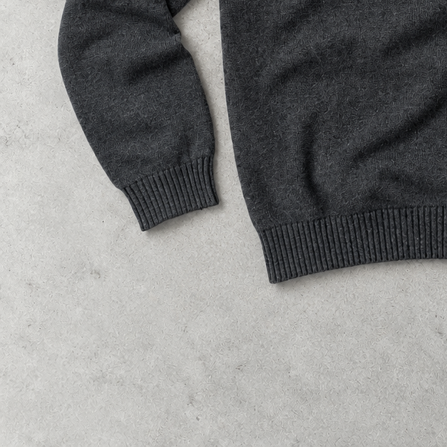 Ralph Lauren Sweater Grau Stitched Logo Limited (XL)