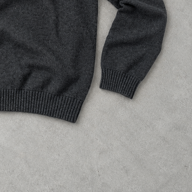 Ralph Lauren Sweater Grau Stitched Logo Limited (XL)