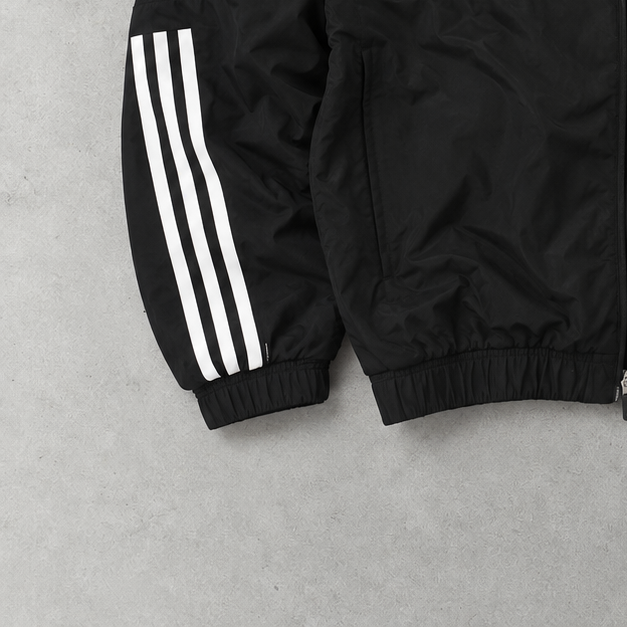adidas Jacket Schwarz, Weiß Rare (M)