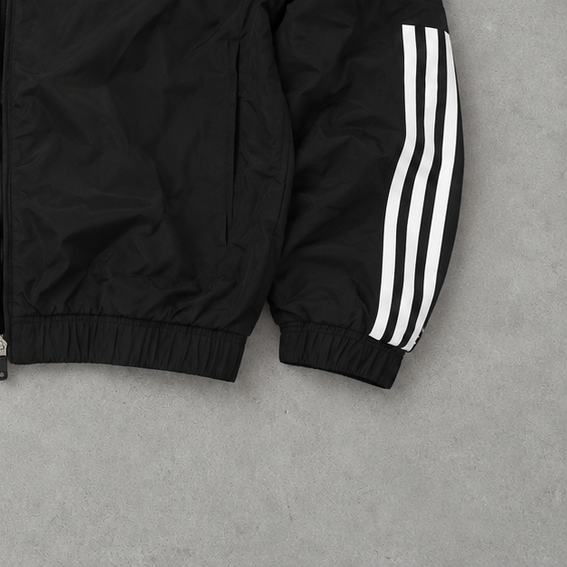 adidas Jacket Schwarz, Weiß Rare (M)