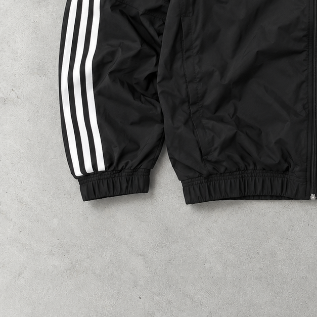 adidas Jacket Schwarz, Weiß Rare (M)