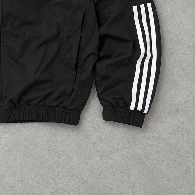 adidas Jacket Schwarz, Weiß Rare (M)