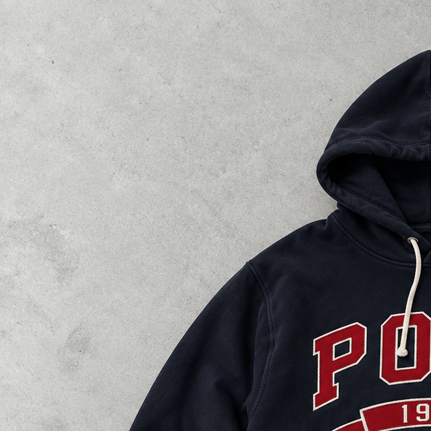 Polo Ralph Lauren Hoodie Marineblau Rare (S)