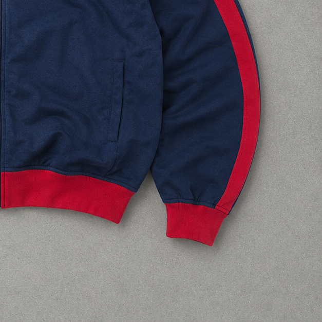 2008 Polo Ralph Lauren Sweater Marineblau, Rot Limited Stitched Logo (M)