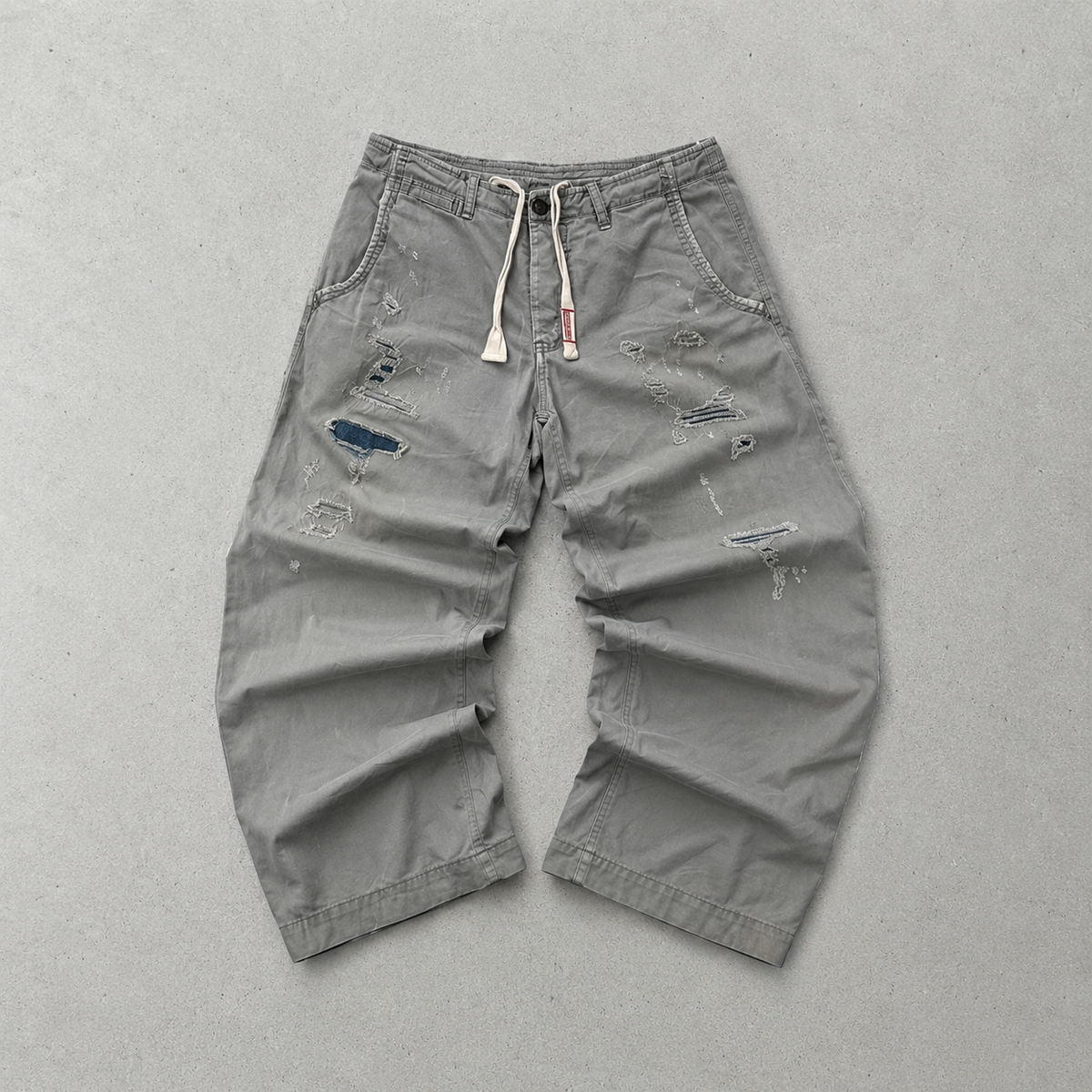 Y2K Vintage True Religion Straight Fit Jeans Grau Limited (W36 | DE 52)