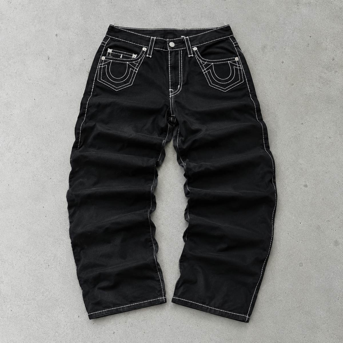 True Religion Skinny Pants Black Rare (W34 | DE 50)