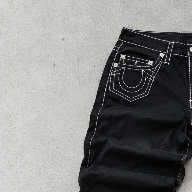 True Religion Skinny Pants Black Rare (W34 | DE 50)