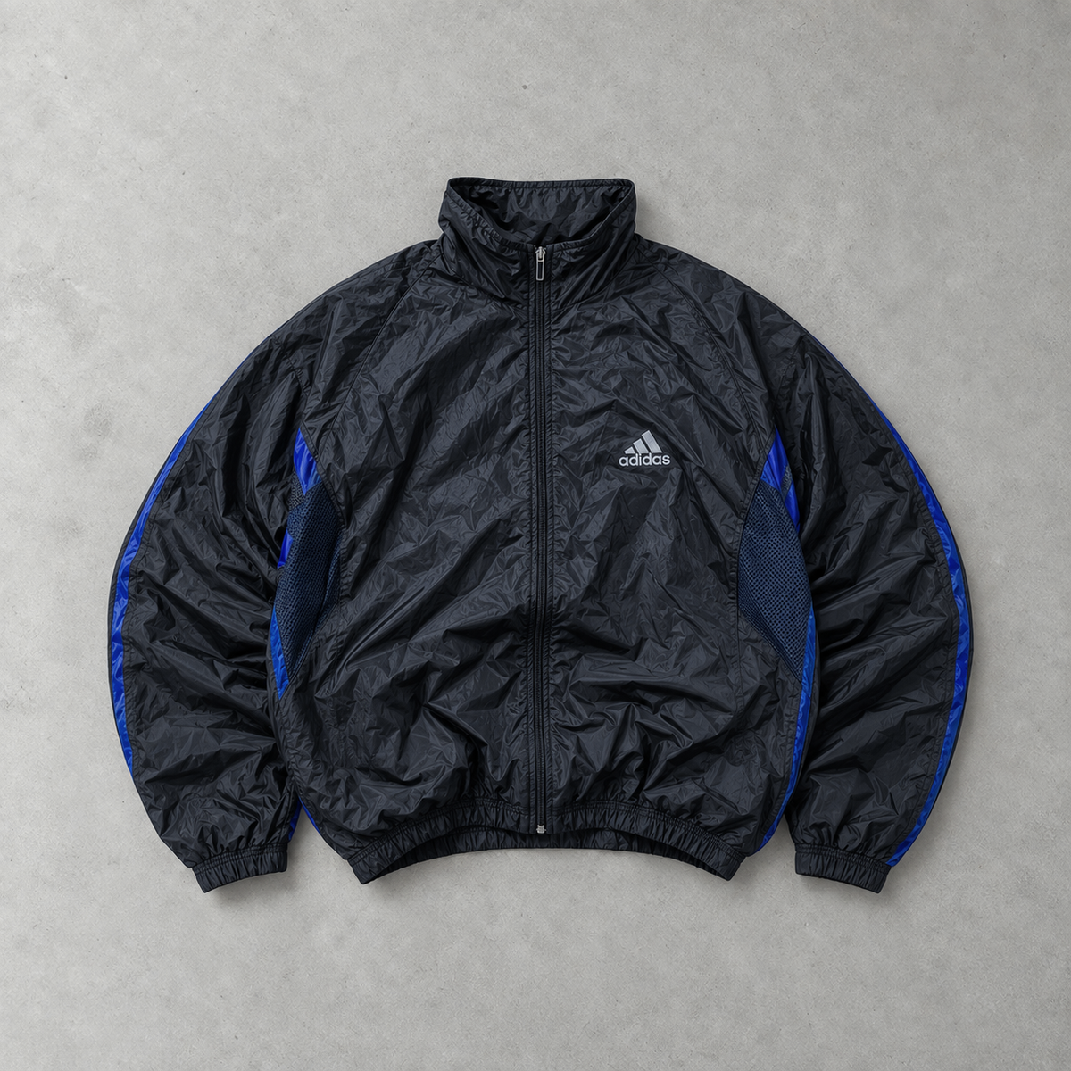 Adidas Track Jacket Blue/Black Rare (L)