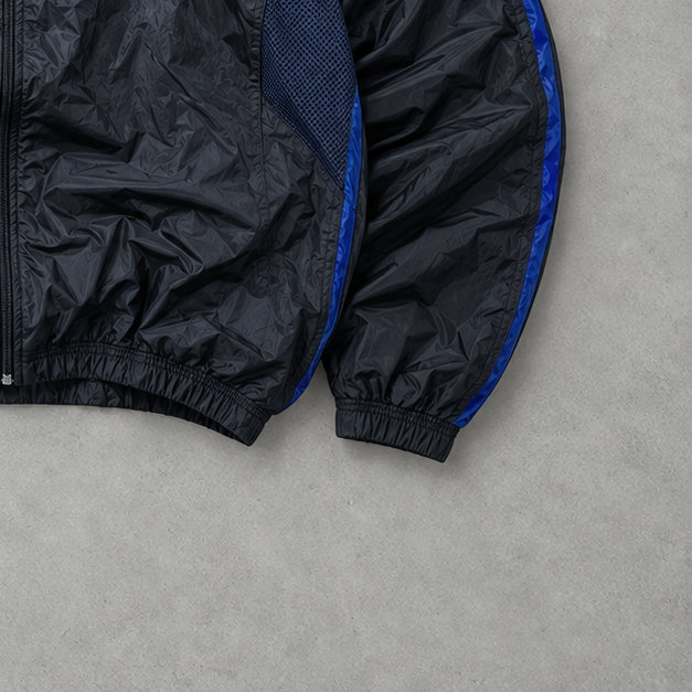Adidas Track Jacket Blue/Black Rare (L)
