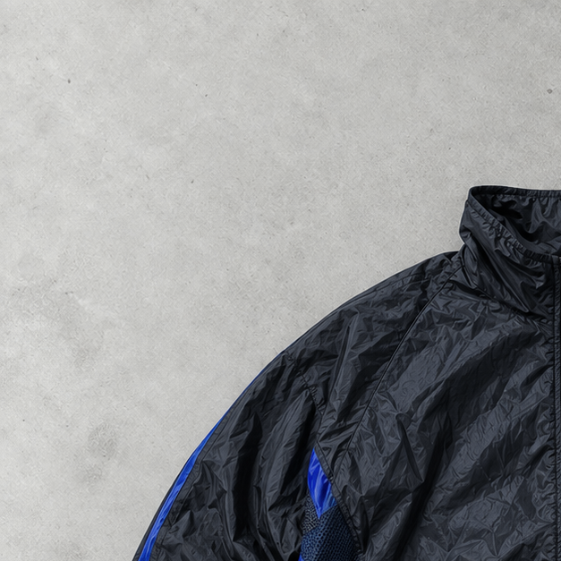 Adidas Track Jacket Blue/Black Rare (L)