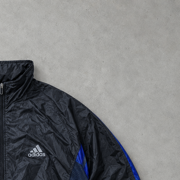 Adidas Track Jacket Blue/Black Rare (L)