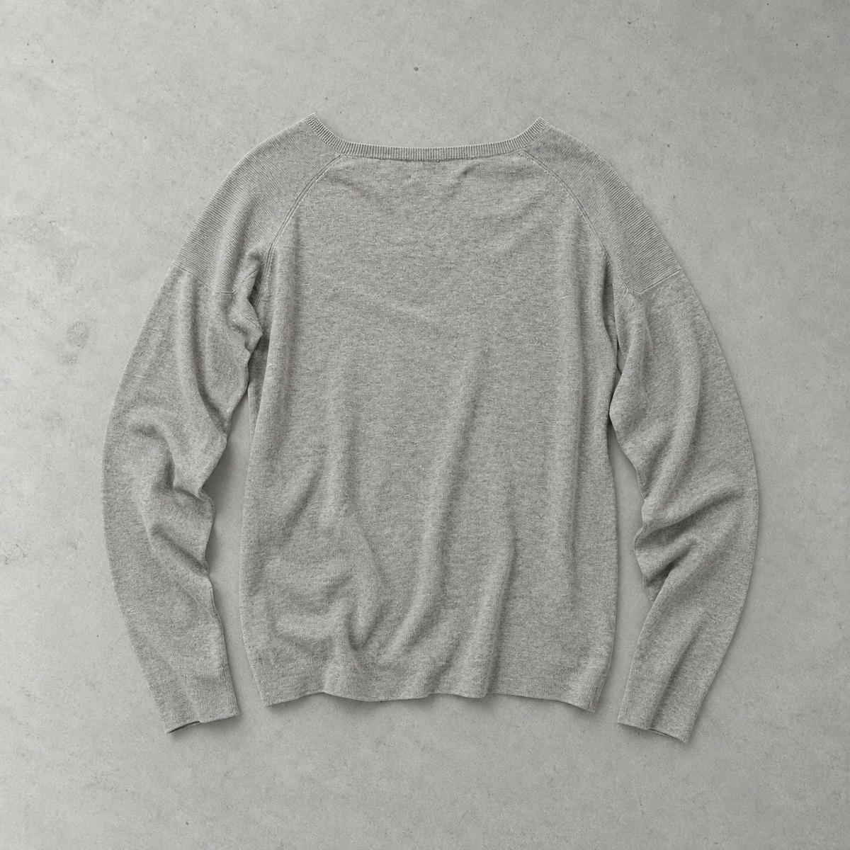 Ralph Lauren V-Neck Sweater Silber, Grau Rare (XL)