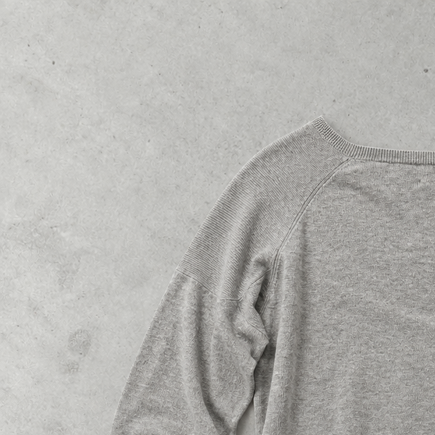 Ralph Lauren V-Neck Sweater Silber, Grau Rare (XL)