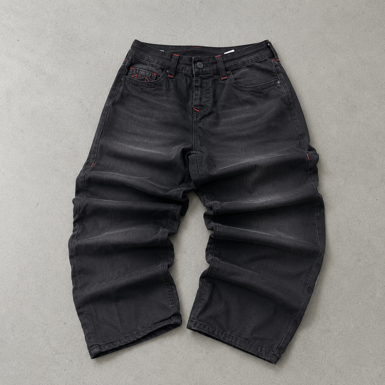 True Religion Jeans Schwarz, Rot Limited (W32 | DE 48)