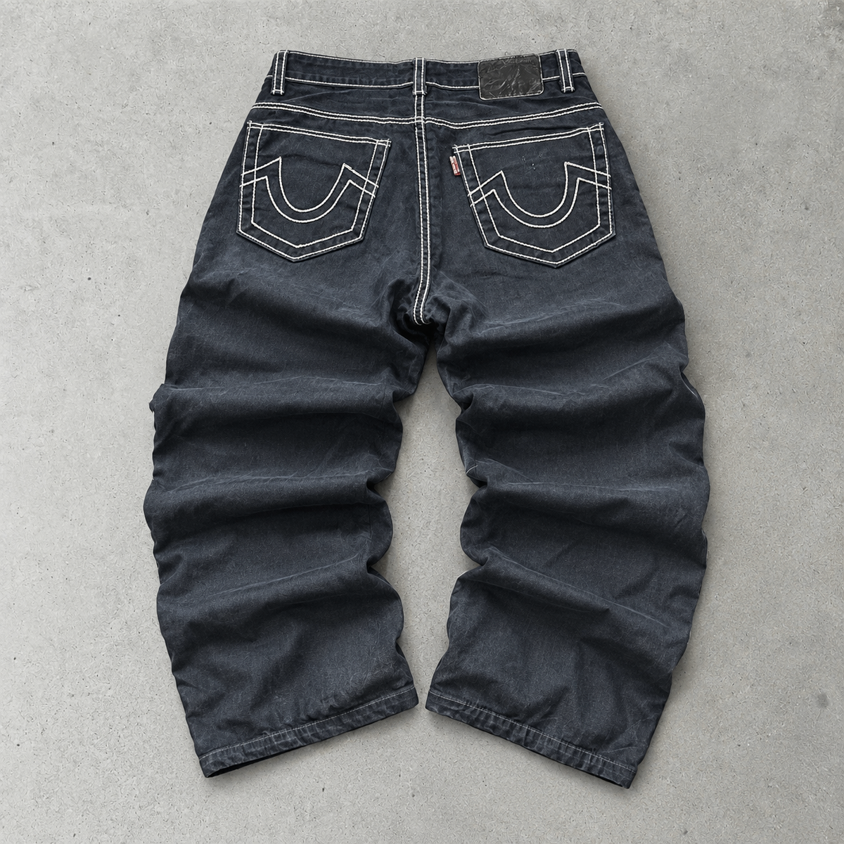 Y2K True Religion Jeans Black Rare (W33 | DE 48)