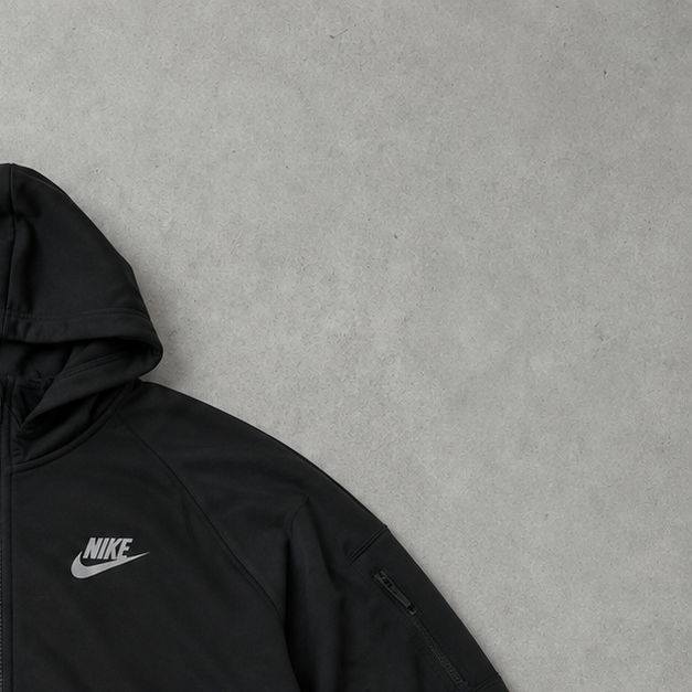 Veste Nike Tech Fleece noire rare (taille S)